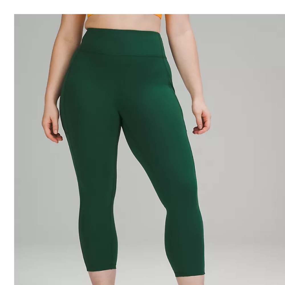 Lululemon Green Athletic Leggings